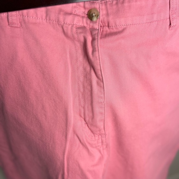 L.L. Bean Pants - L.L Bean pink wide leg khakis 
Size 12